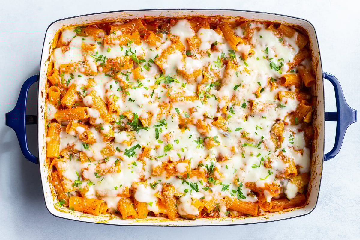 Cheesy Rigatoni Pasta Bake Everyone Will Love