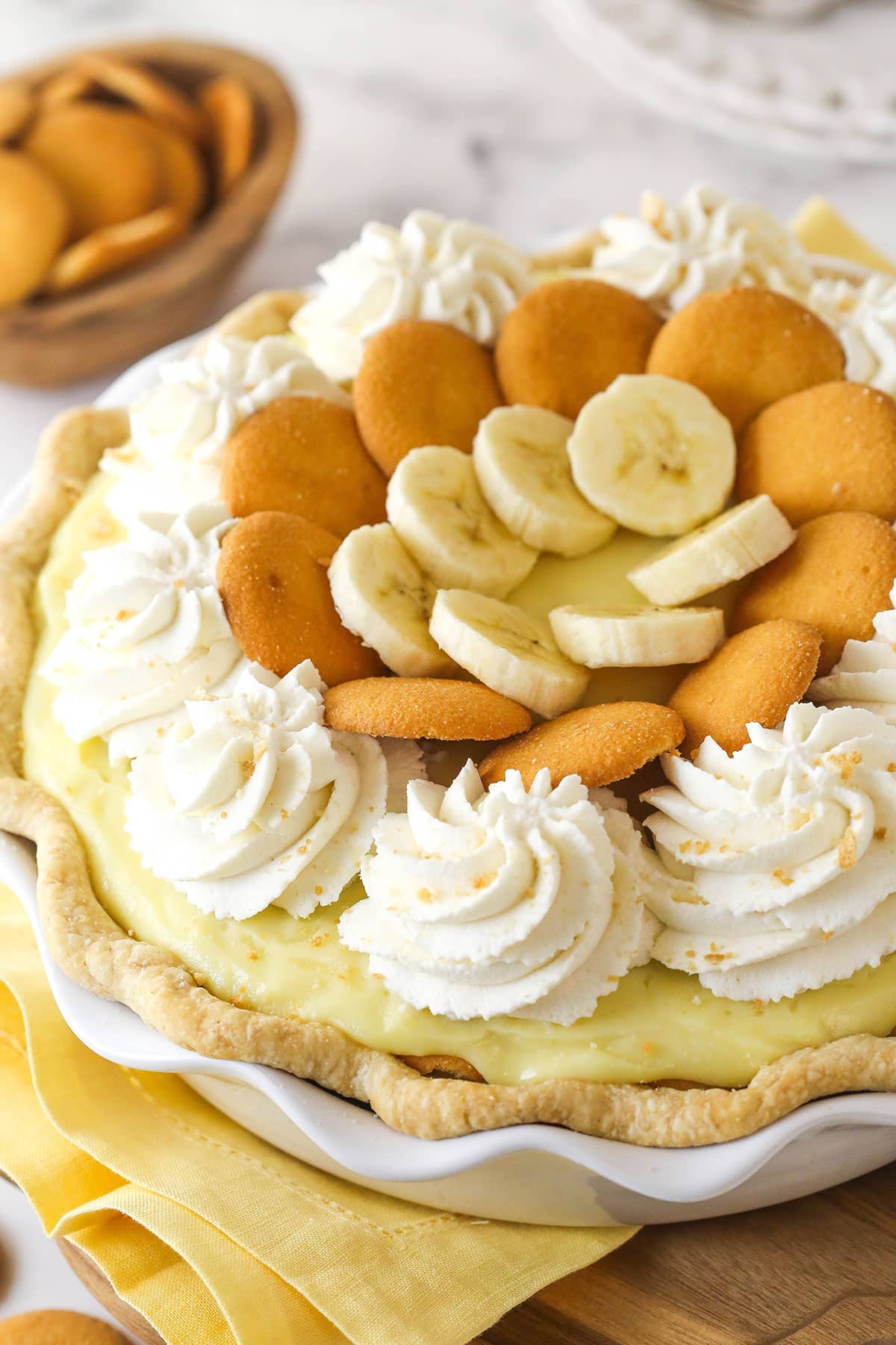 Easy Banana Pudding Pie