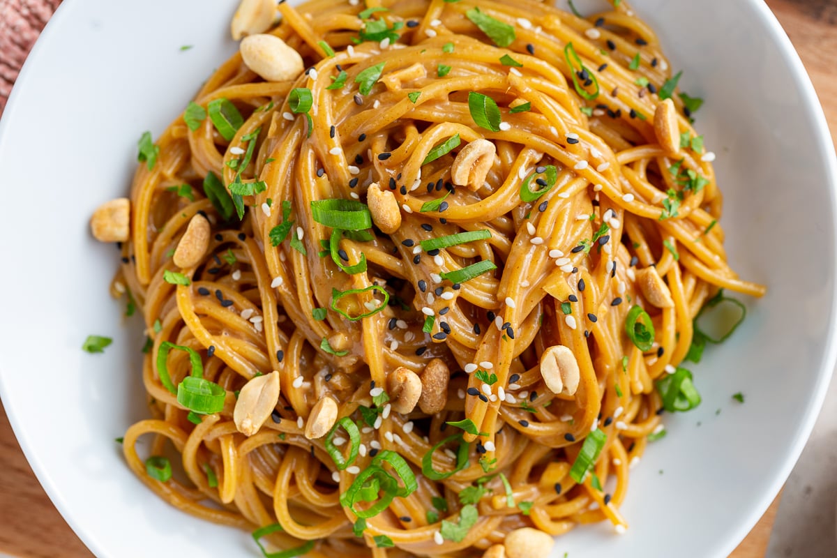 I Cant Stop Making These Creamy Peanut Noodles
