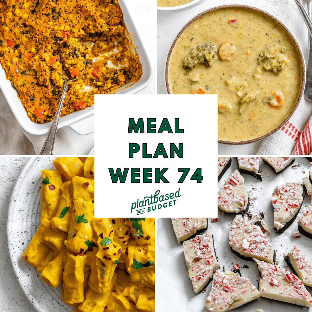 Week 74 Meal Plan