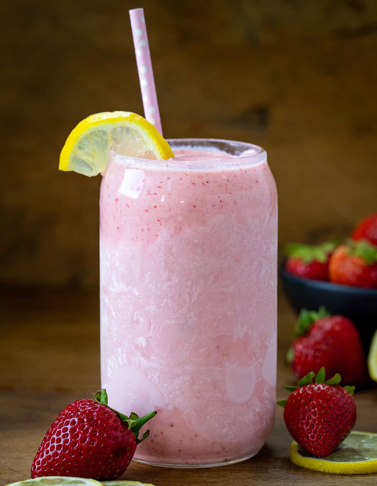 Strawberry Lemonade Milkshake