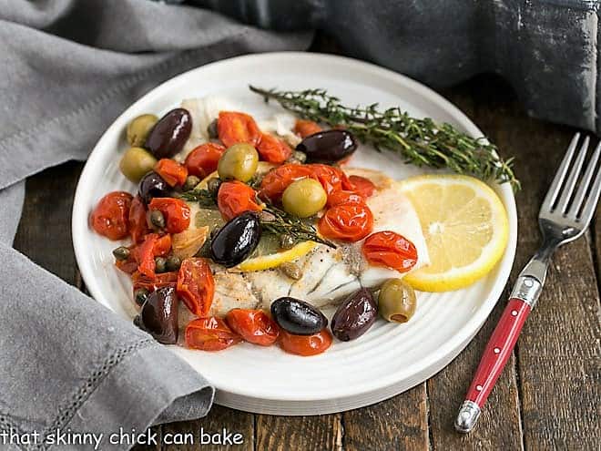 Sea Bass en Papillote - Healthy & Gourmet - That Skinny Chick Can Bake