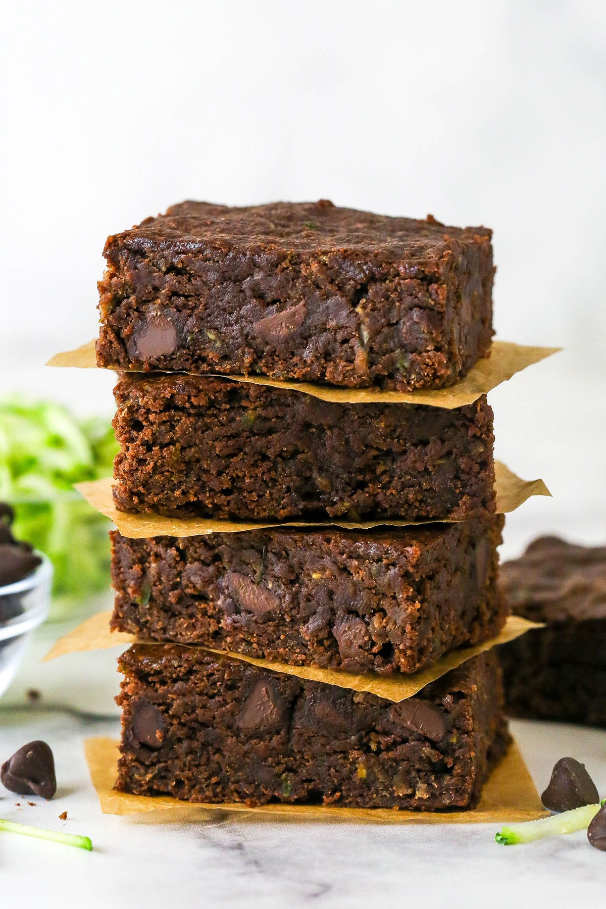 Fudgy Zucchini Brownies - Super Easy to Make!