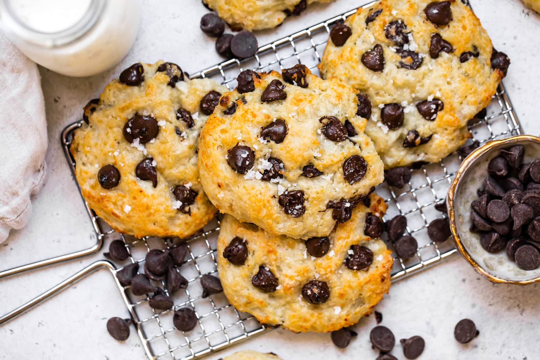 These Cottage Cheese Chocolate Chip Cookies Were a Happy Accident