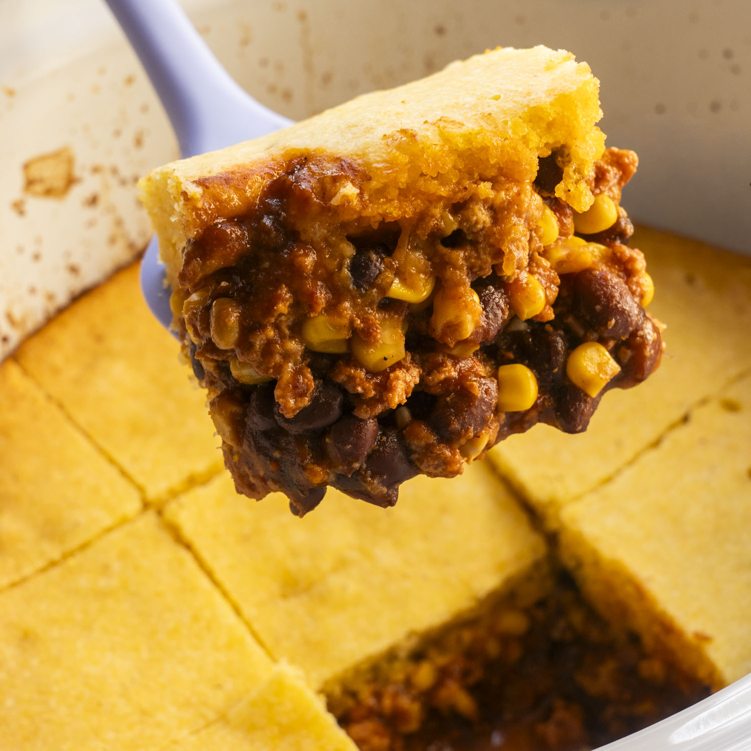 Crockpot Enchilada Casserole with Ground Turkey