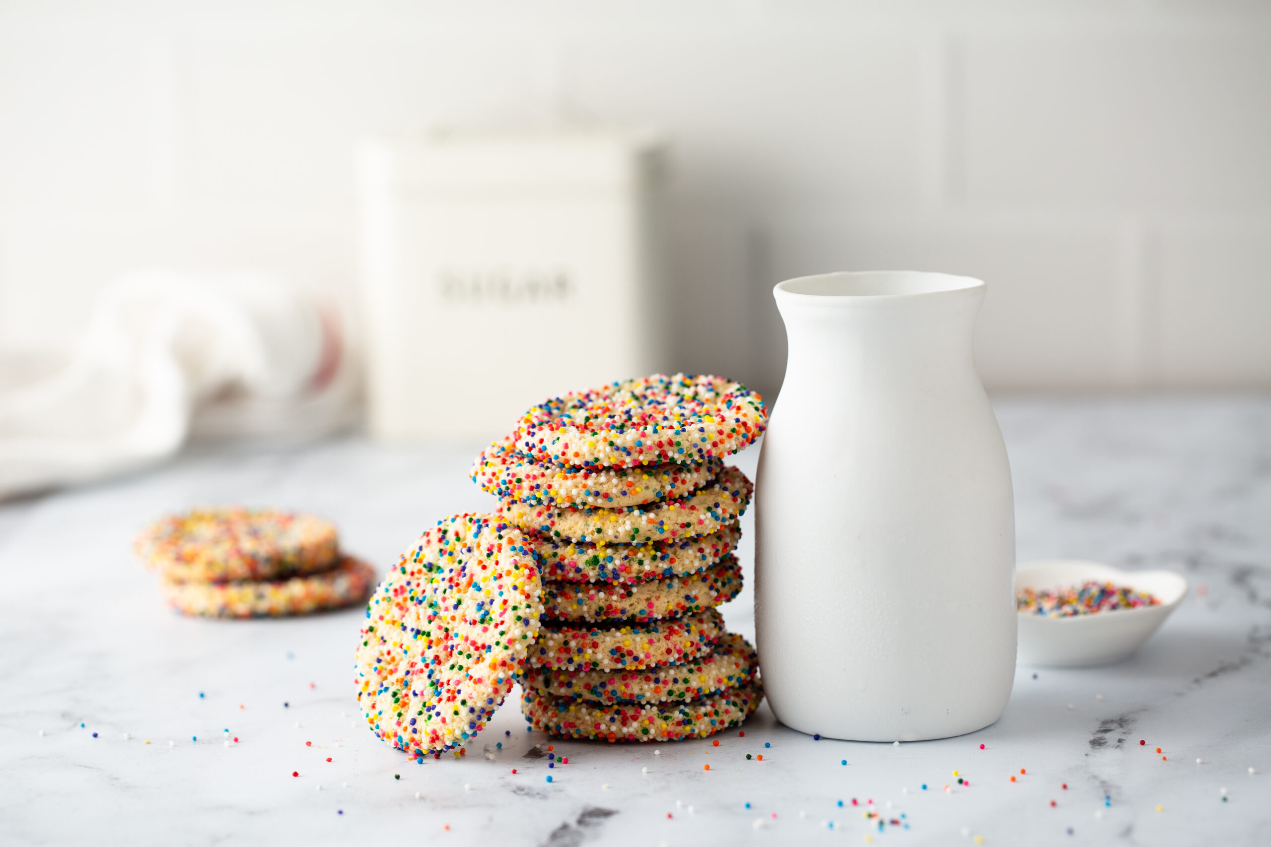 Easy Sprinkle Sugar Cookies