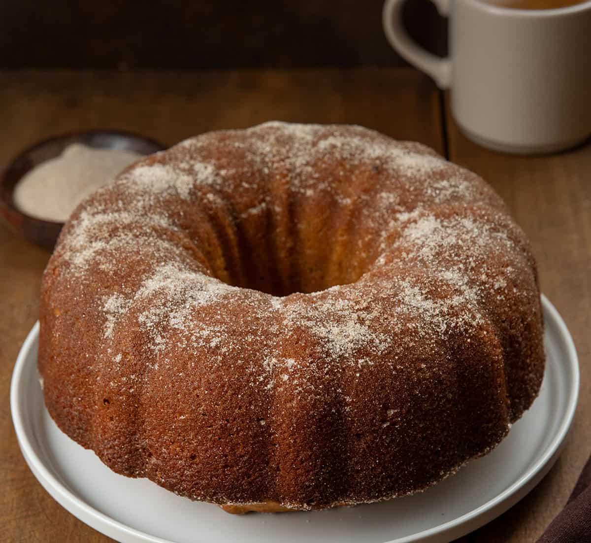 Pumpkin Spice Donut Bundt Cake