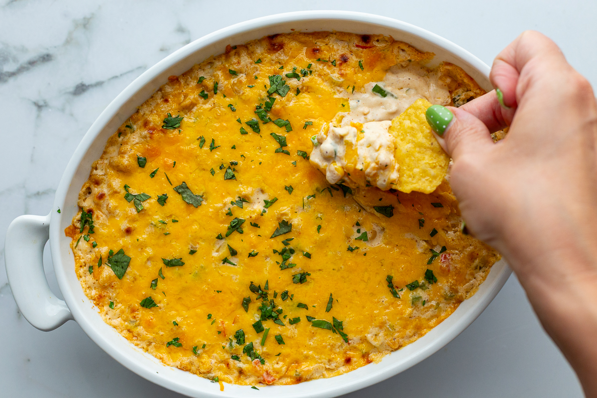 The Corn Dip That Disappears Before the Chips Do