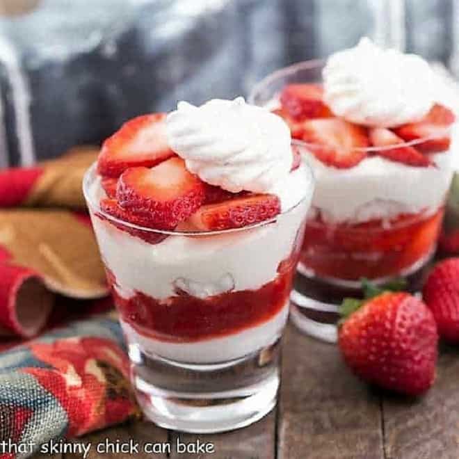 Strawberry Eton Mess - That Skinny Chick Can Bake