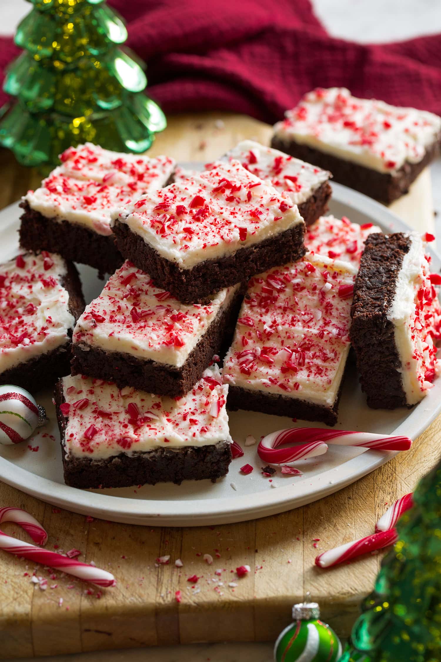 Peppermint Brownies - Cooking Classy
