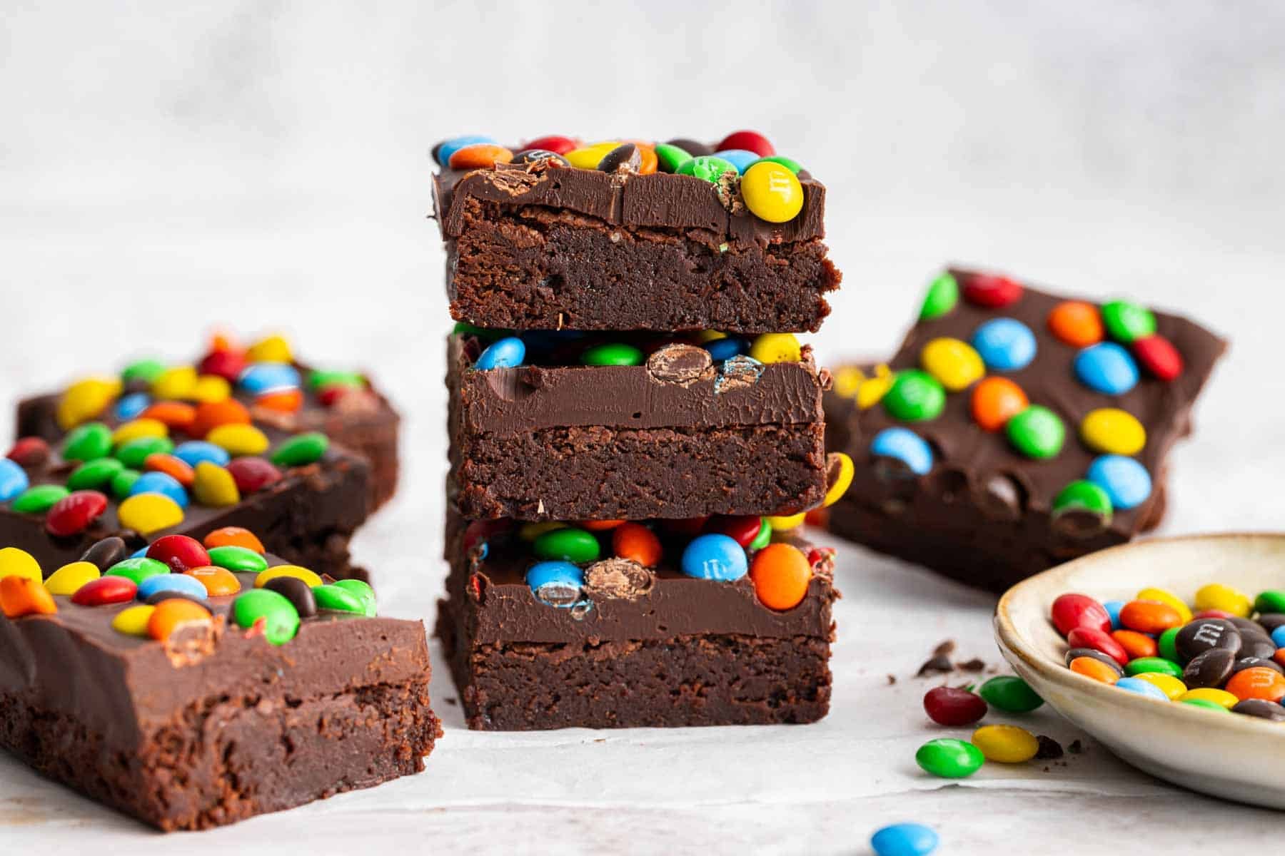 Childhood Favorite in a Smaller Portion: Cosmic Brownies in a Loaf Pan