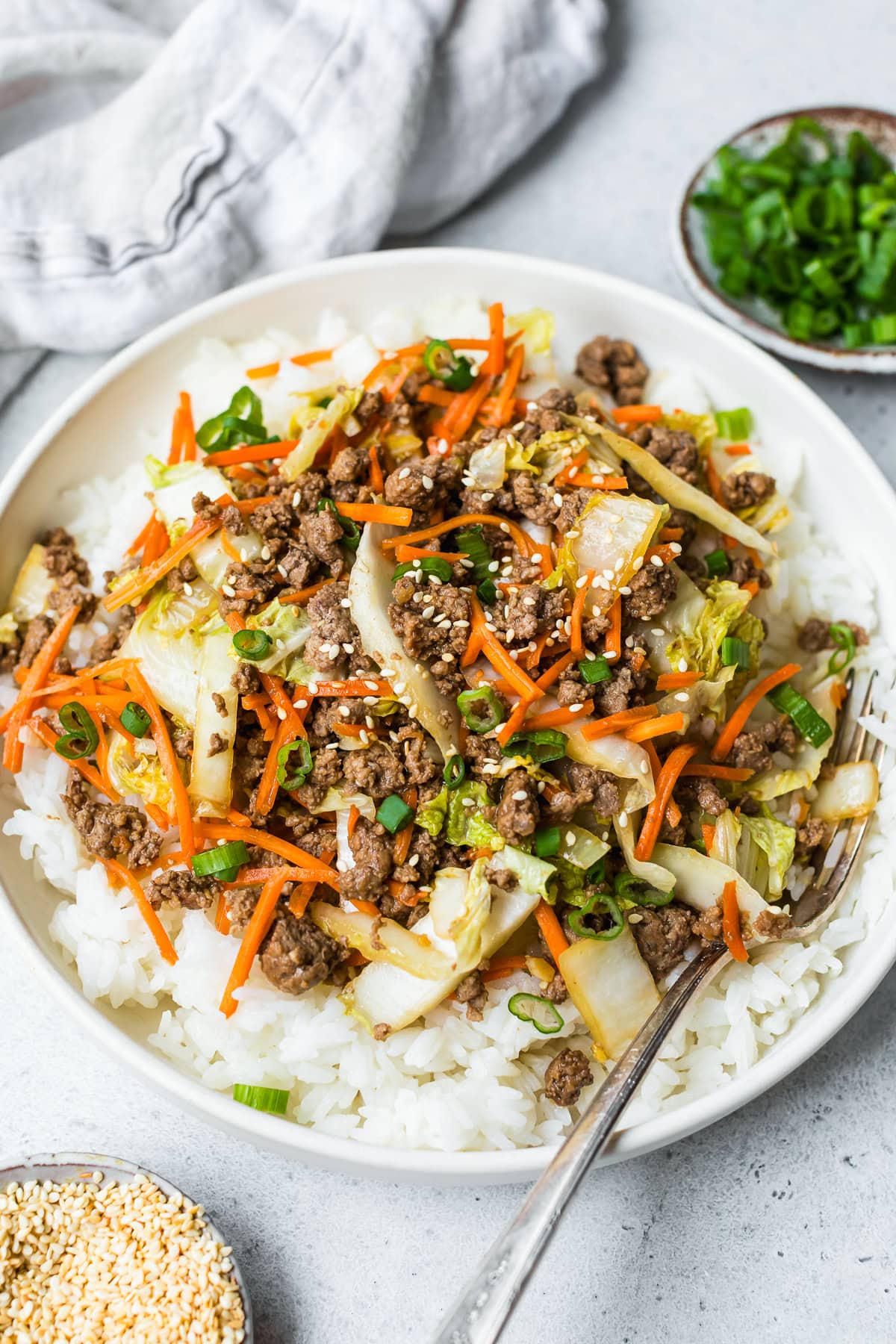 Beef and Cabbage Stir Fry