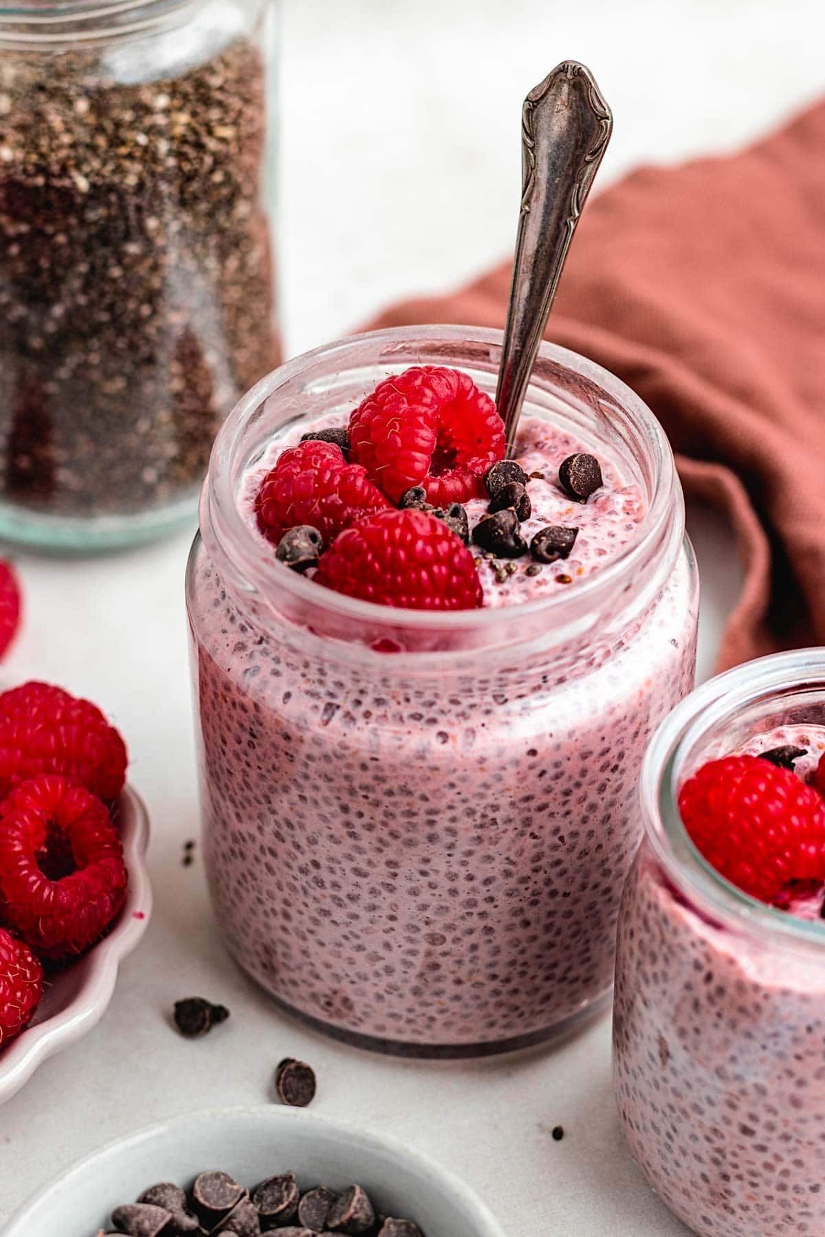 Raspberry Chia Pudding
