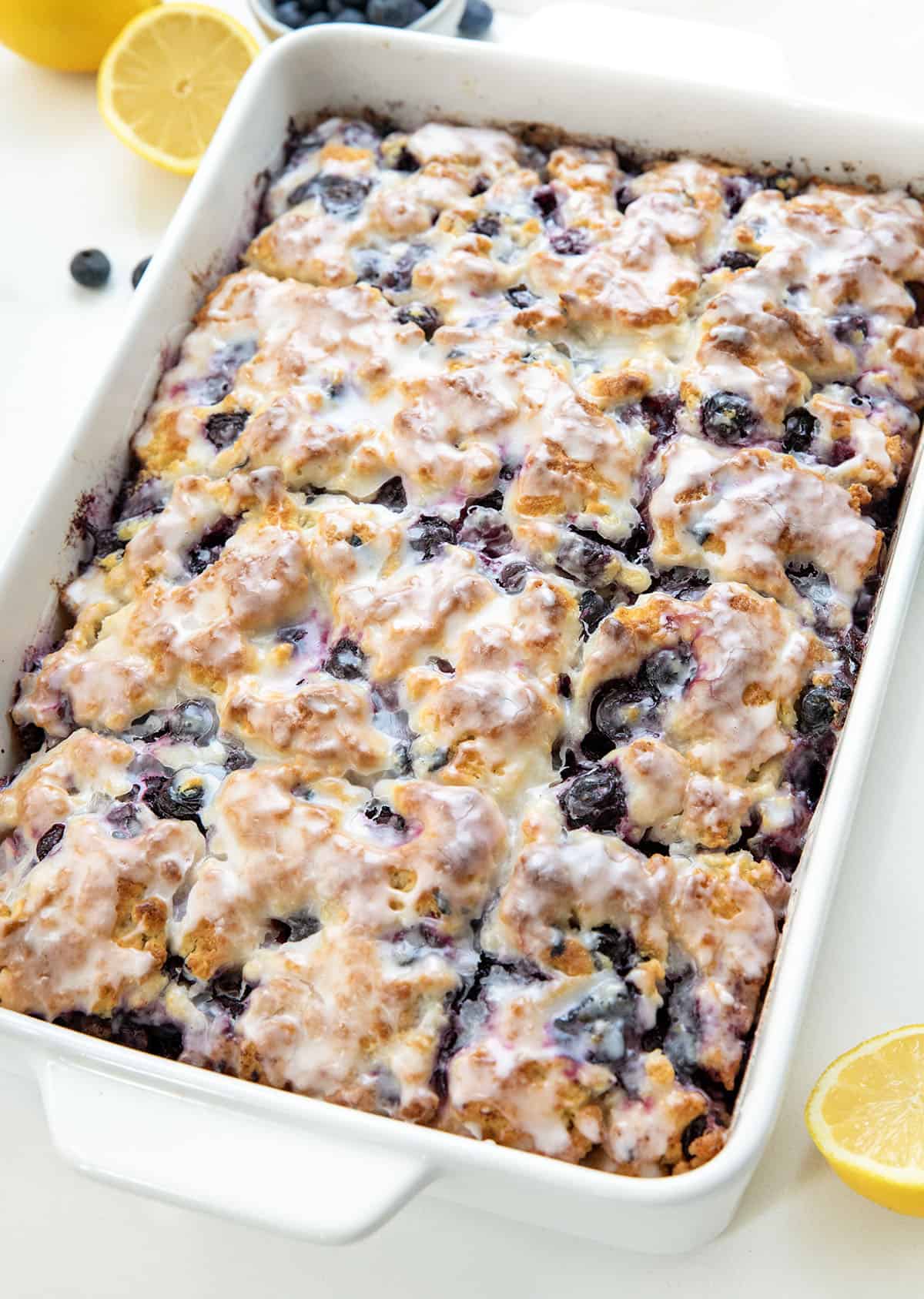 Blueberry Lemon Butter Swim Biscuits