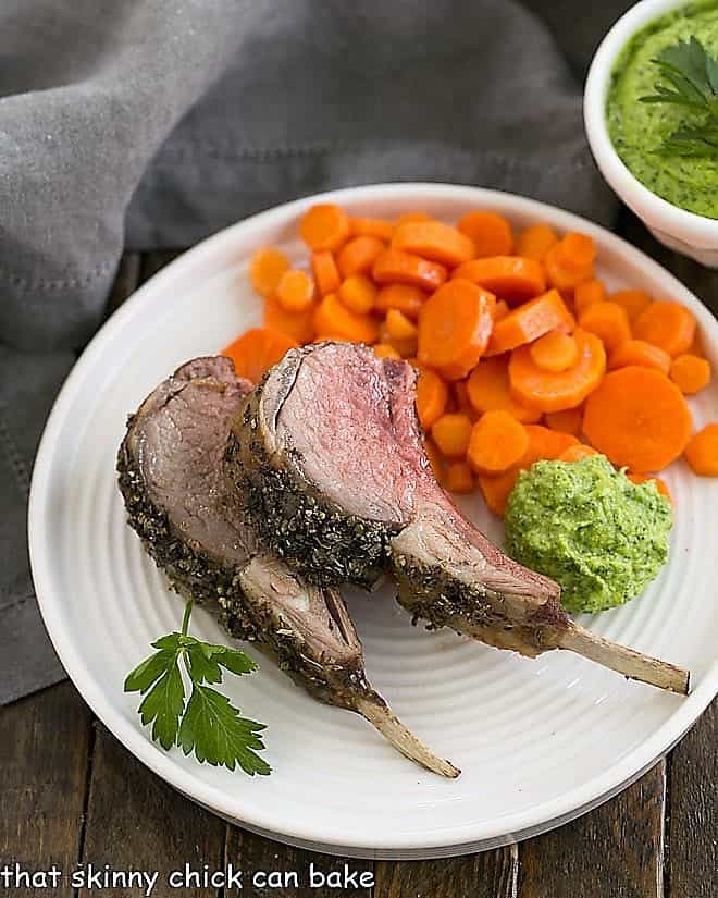 Herb Crusted Rack of Lamb