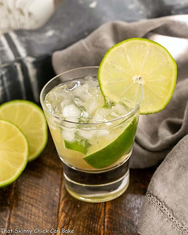 Brazilian Caipirinha Cocktail - That Skinny Chick Can Bake Brazilian Caipirinha Cocktail - That Skinny Chick Can Bake