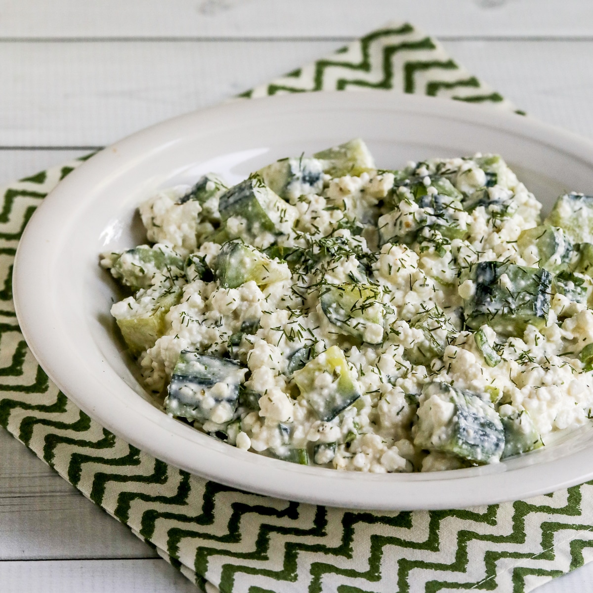 Cottage Cheese Cucumber Salad