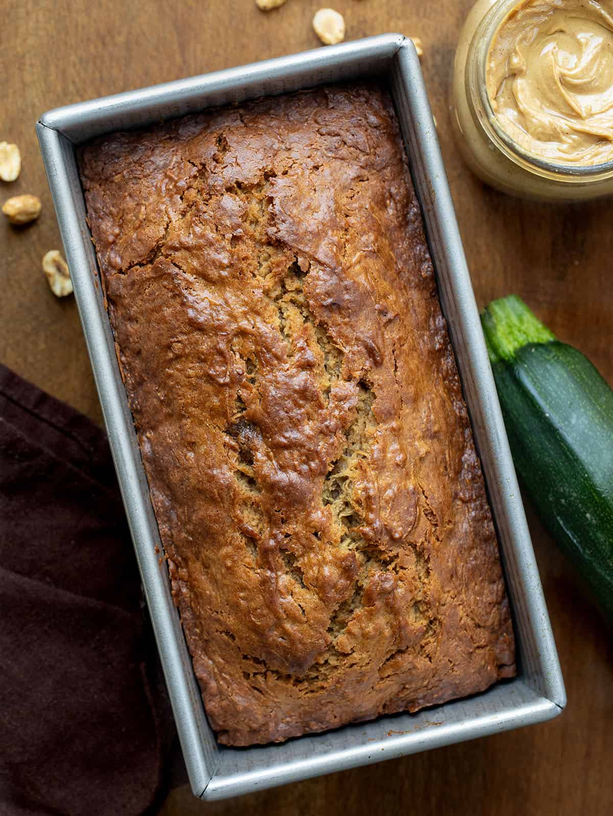 Peanut Butter Zucchini Bread