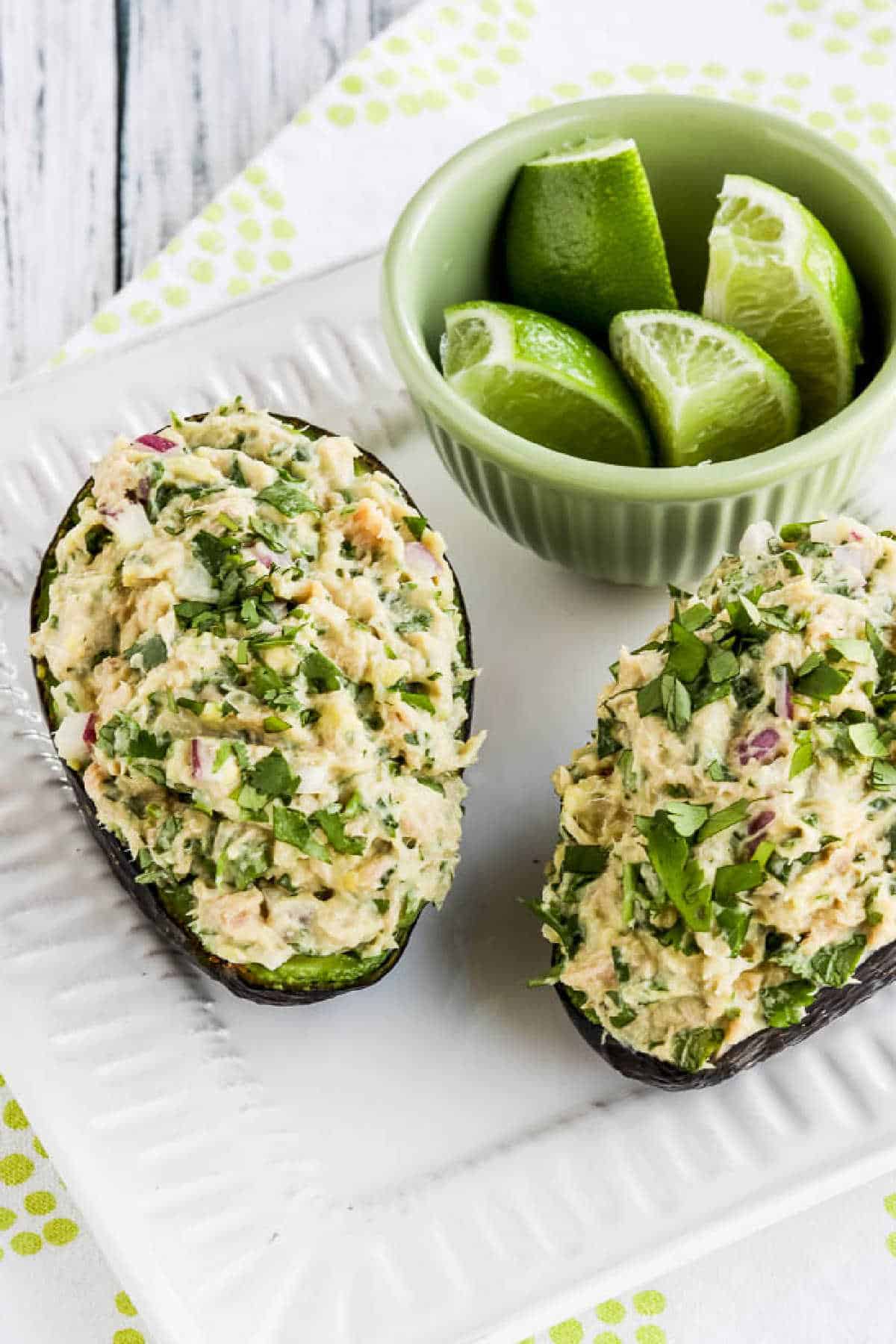 Tuna Stuffed Avocado