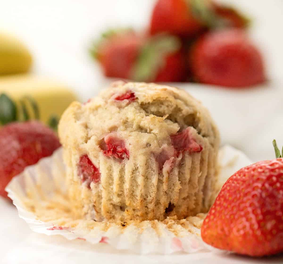 Strawberry Banana Muffins