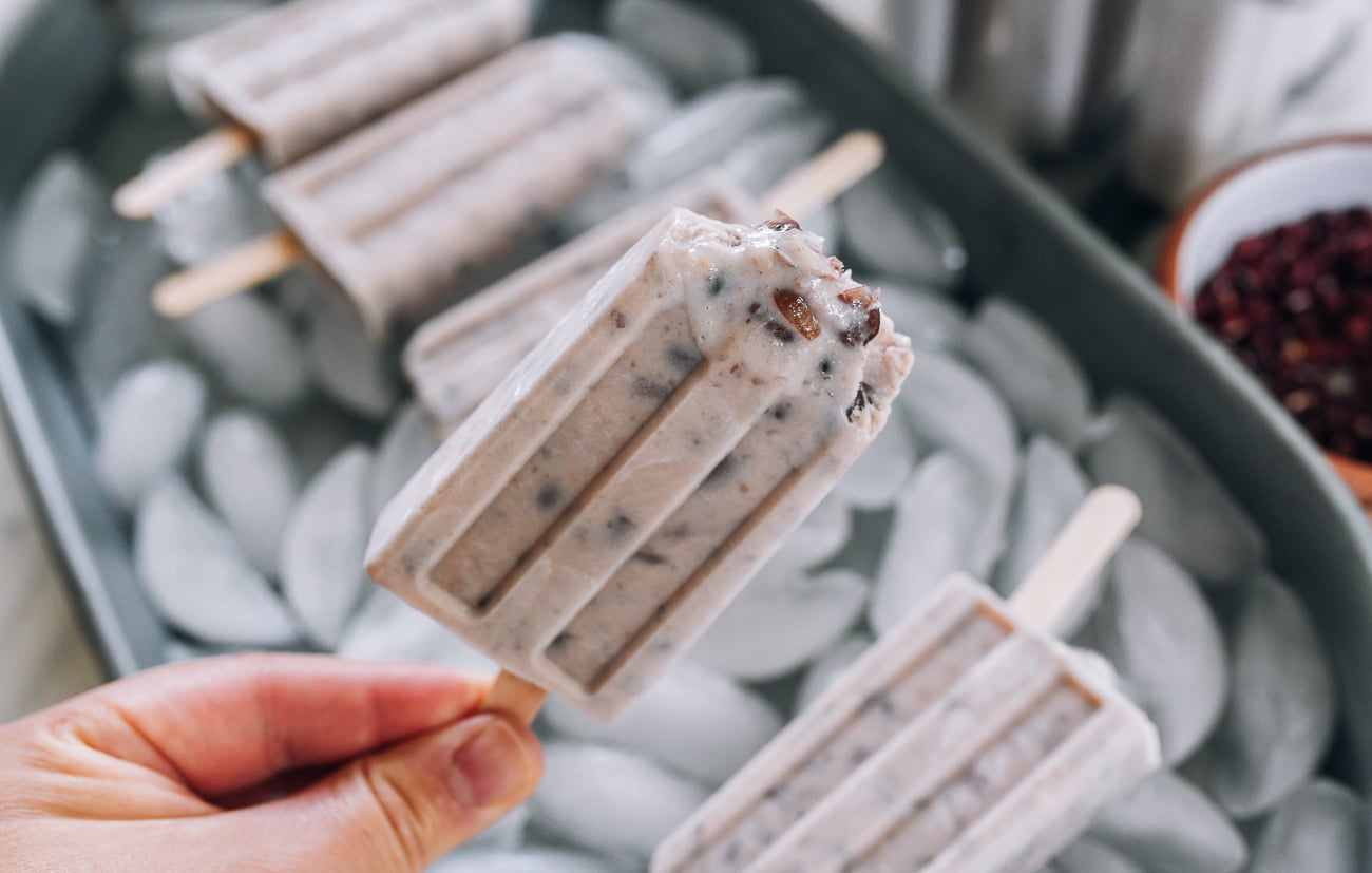 Red Bean Popsicles