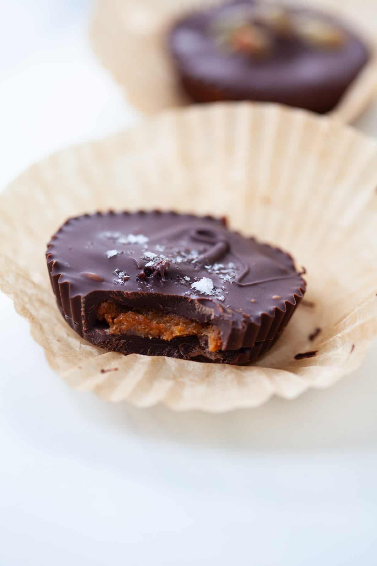Pumpkin Almond Butter Cups - The Foodie Dietitian Pumpkin Almond Butter Cups - The Foodie Dietitian