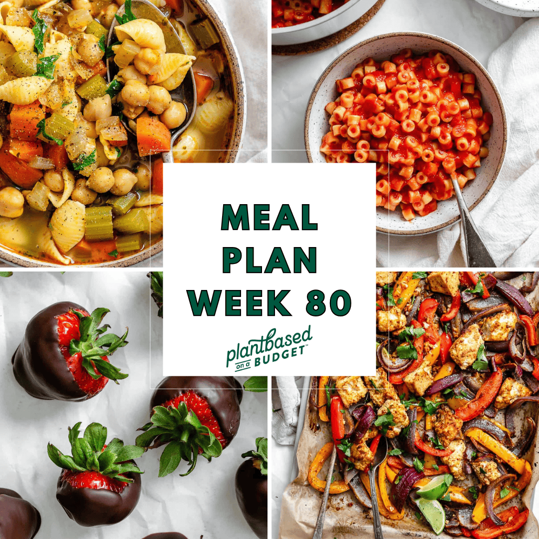 Week 80 Meal Plan