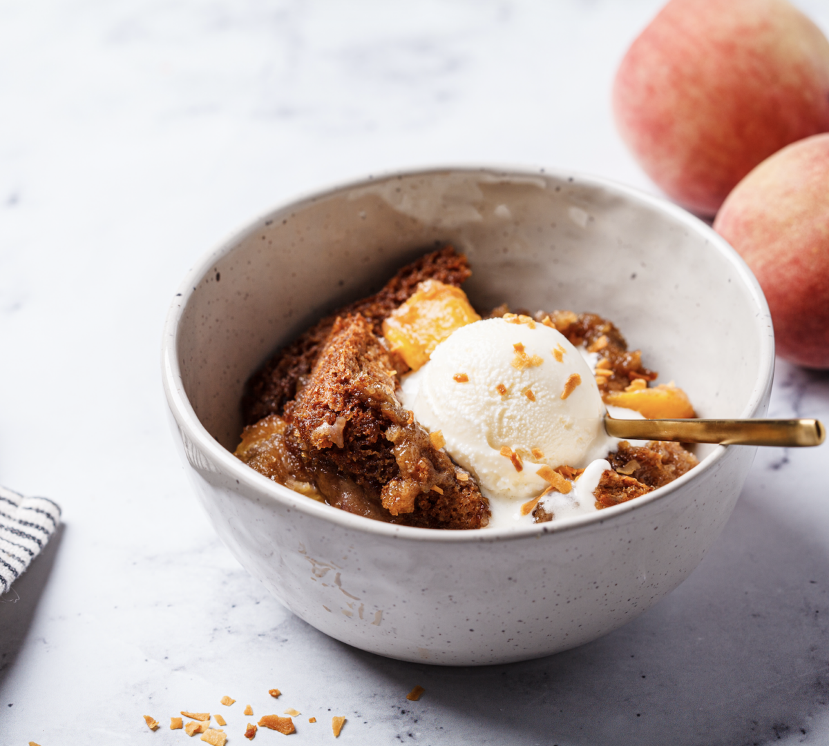 Homemade Peach Cobbler Recipe