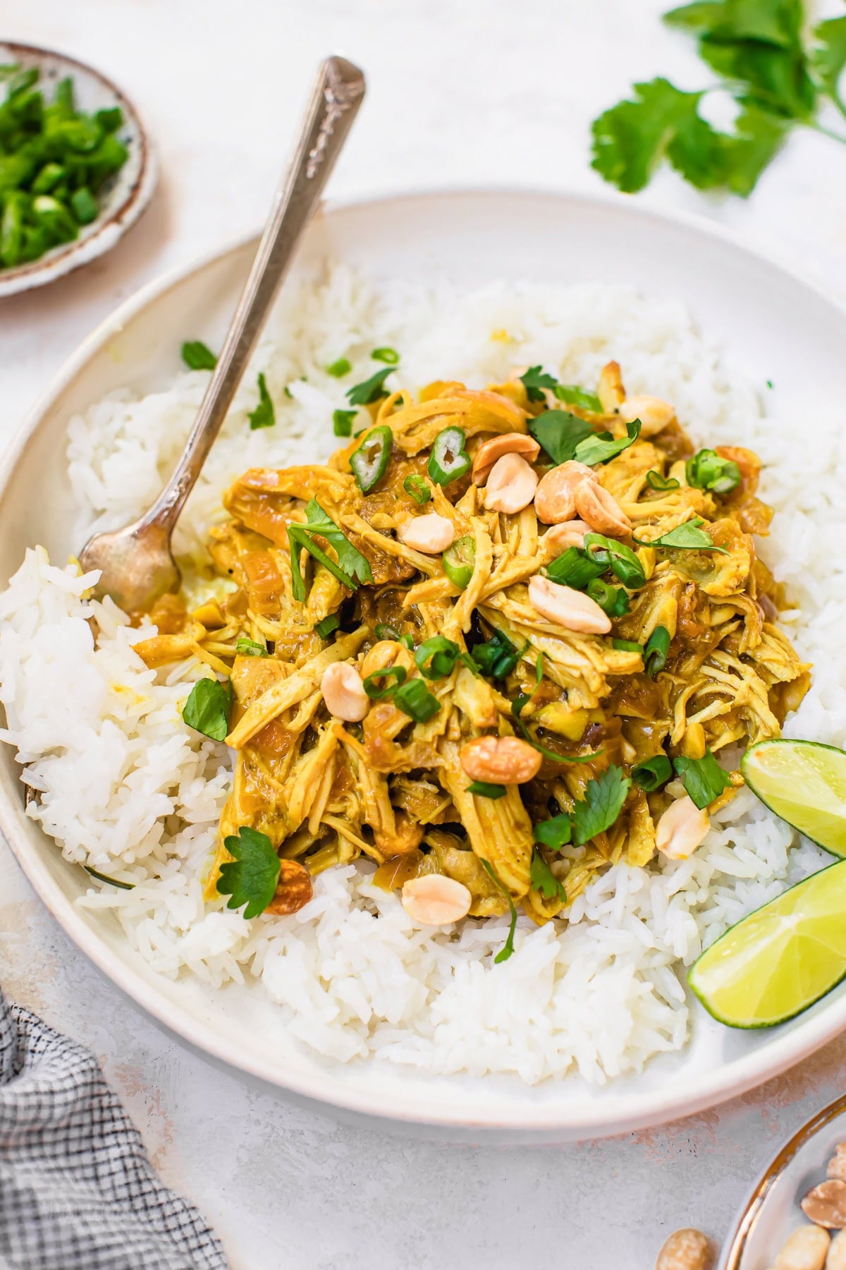 Slow Cooker Thai-Inspired Peanut Chicken