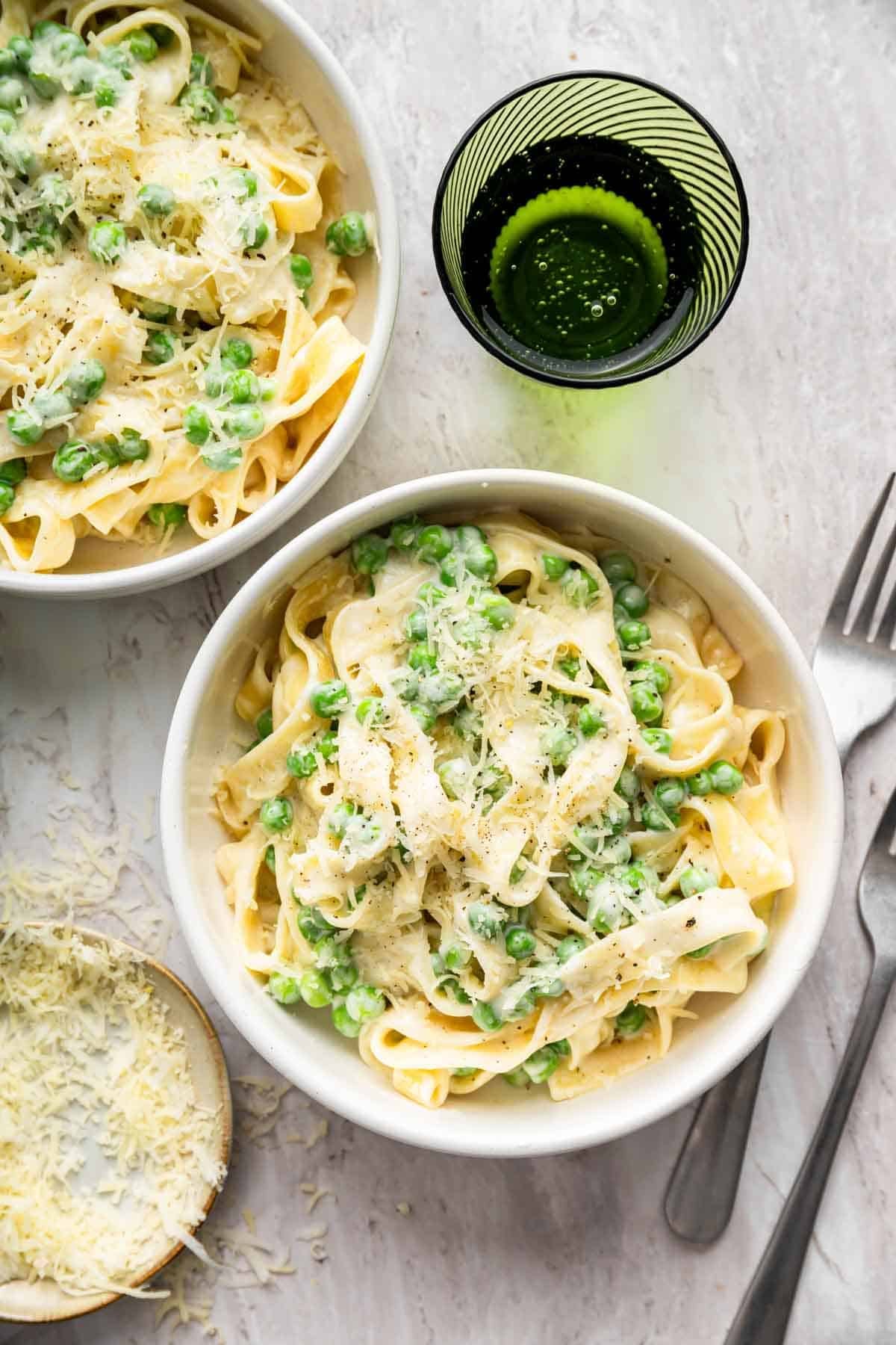 Fettuccine Alfredo for Two | Dinner for Two recipes