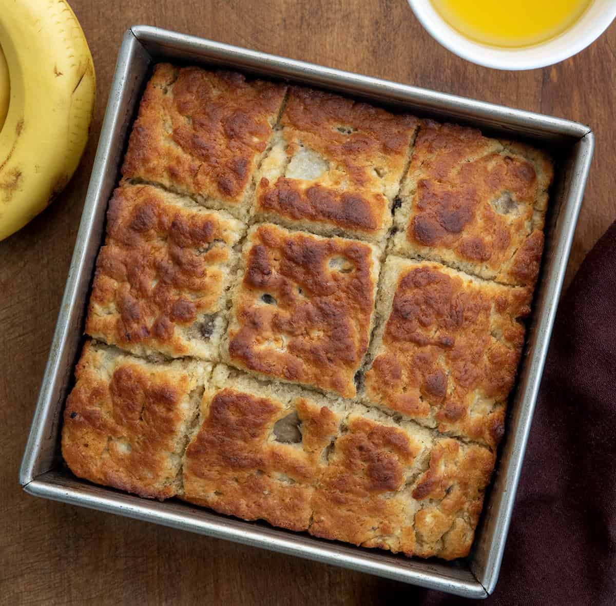 Banana Butter Swim Biscuits