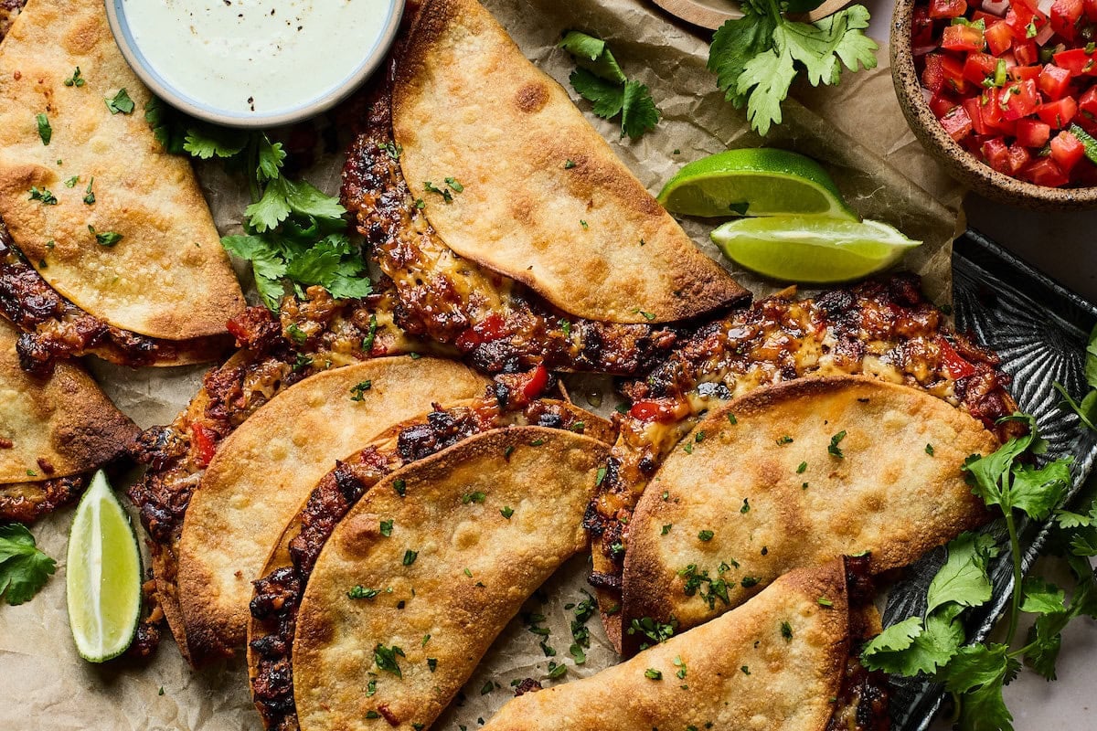 Crispy Black Bean Tacos for an Easy Weeknight Dinner