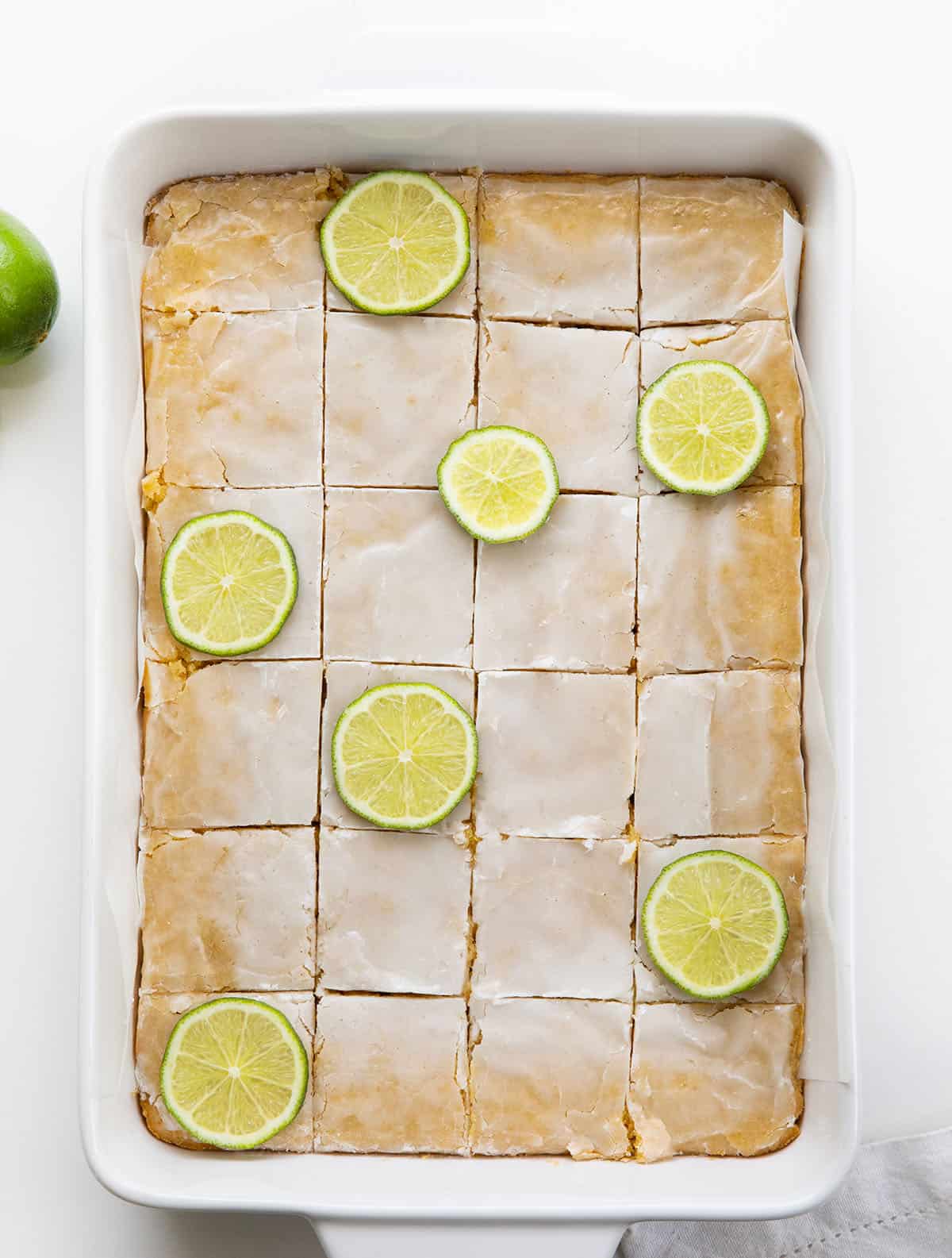 Lime Brownies
