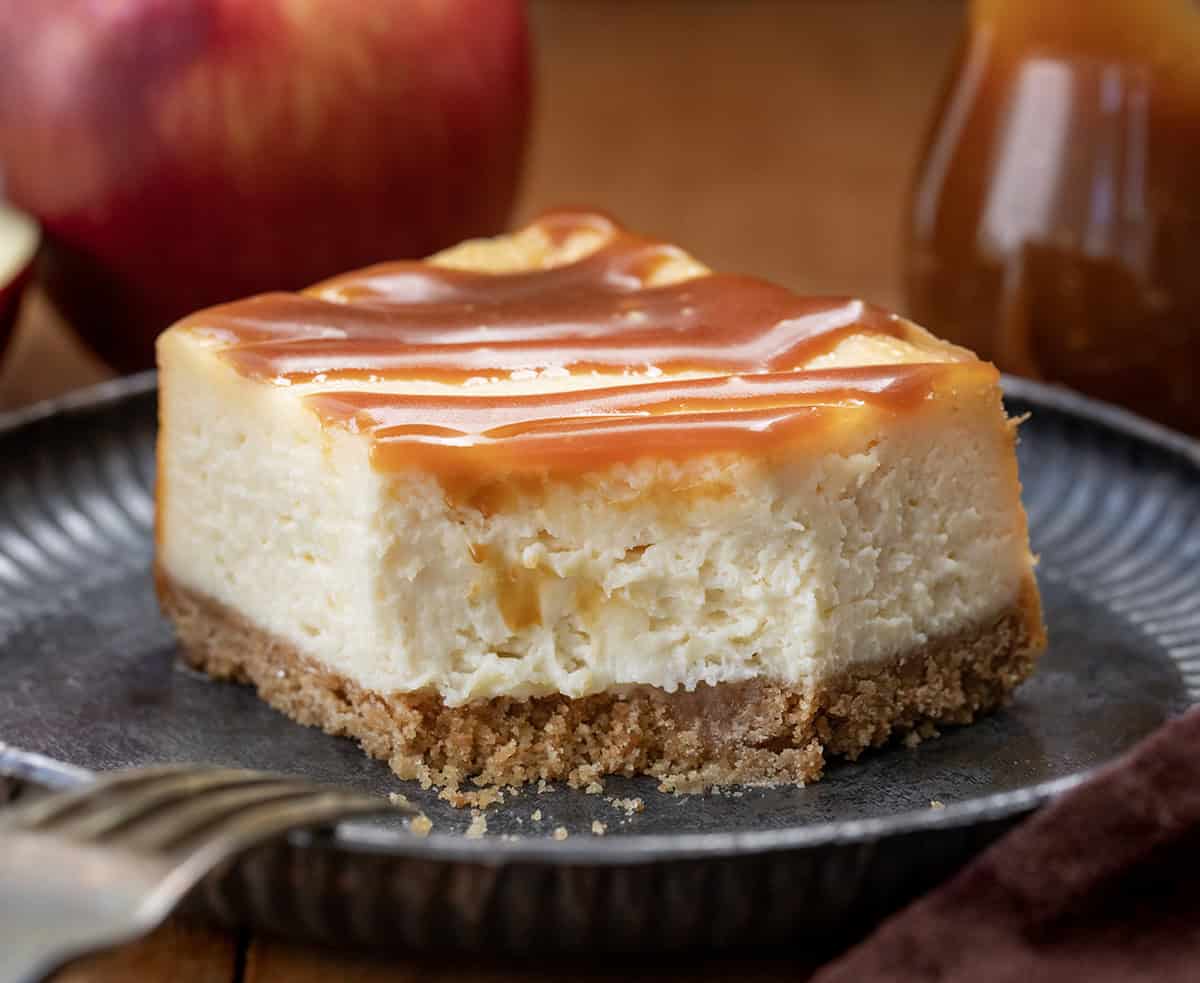 Apple Cider Cheesecake Bars