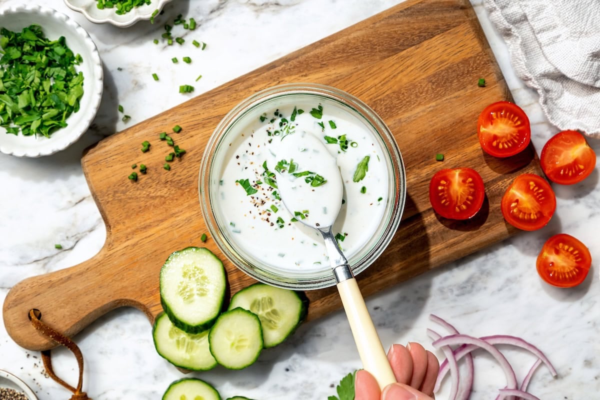 Homemade Buttermilk Ranch Dressing Recipe