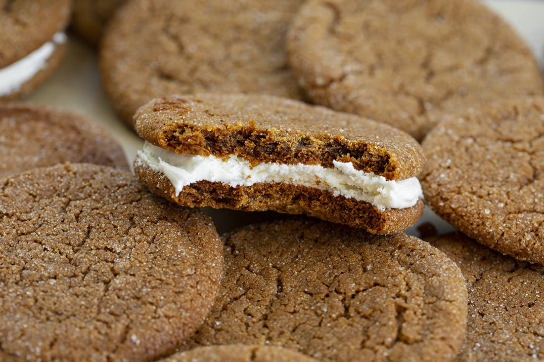 Ginger Sandwich Cookies | i am baker Ginger Sandwich Cookies | i am baker