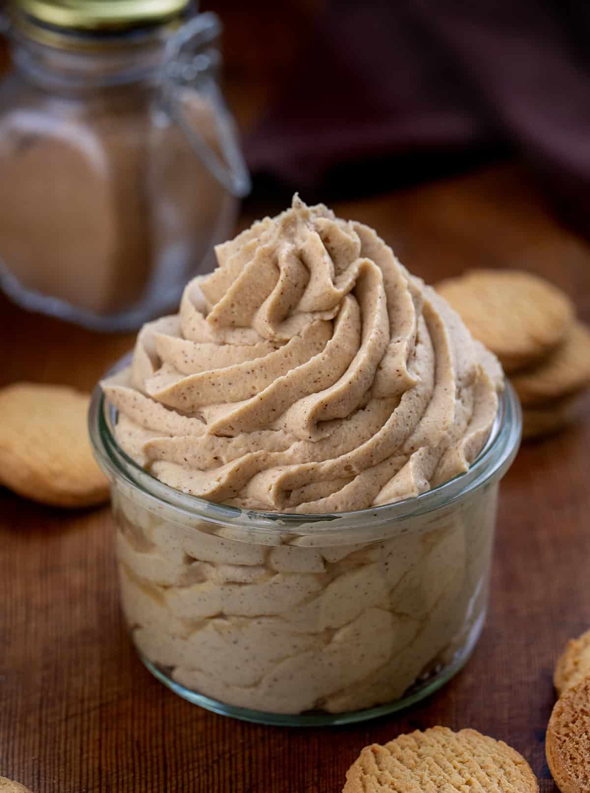 Gingerbread Stabilized Whipped Cream