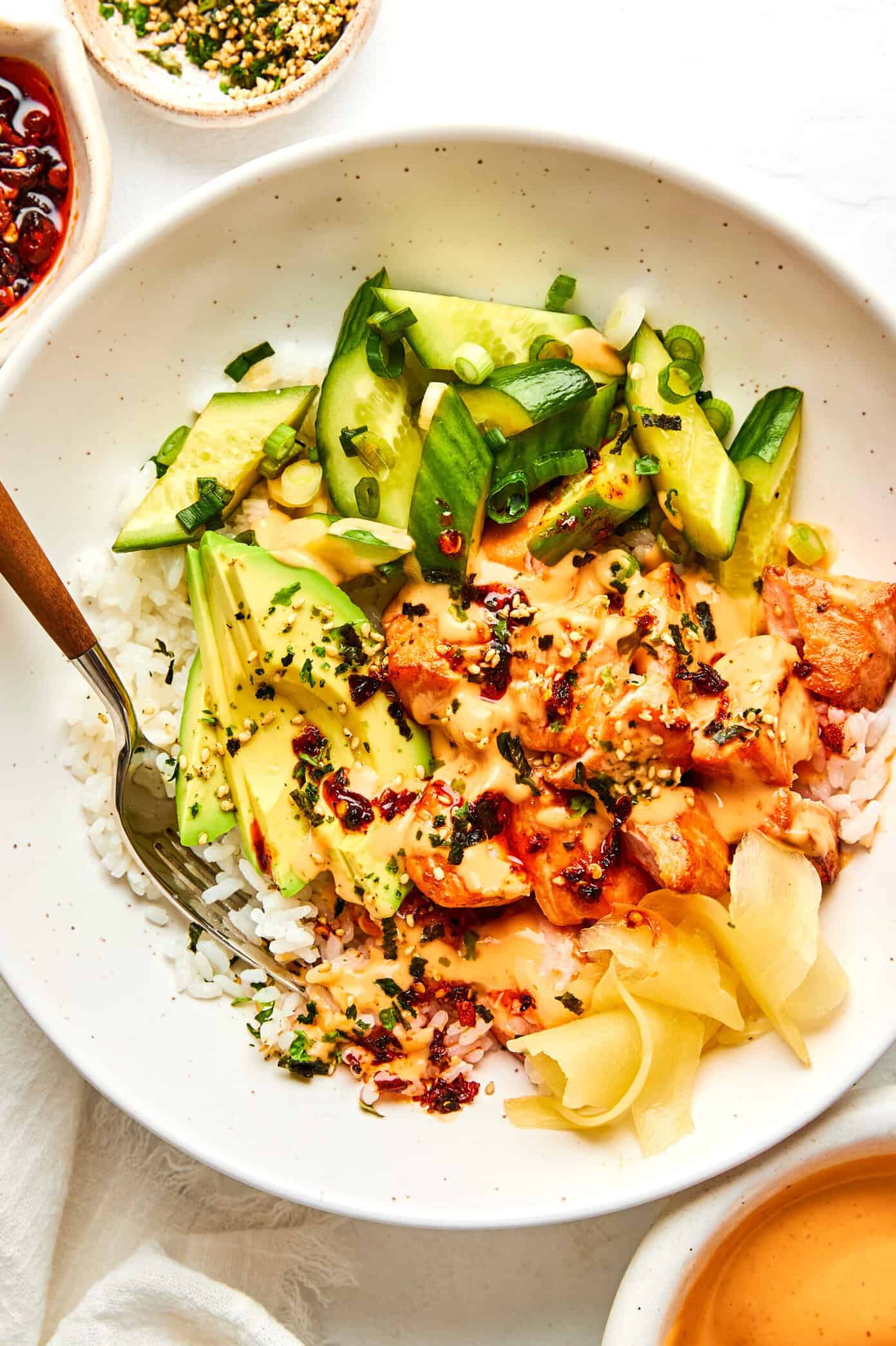 The Salmon Sushi Bowl I Make on Repeat (Ready in 30 Minutes!)