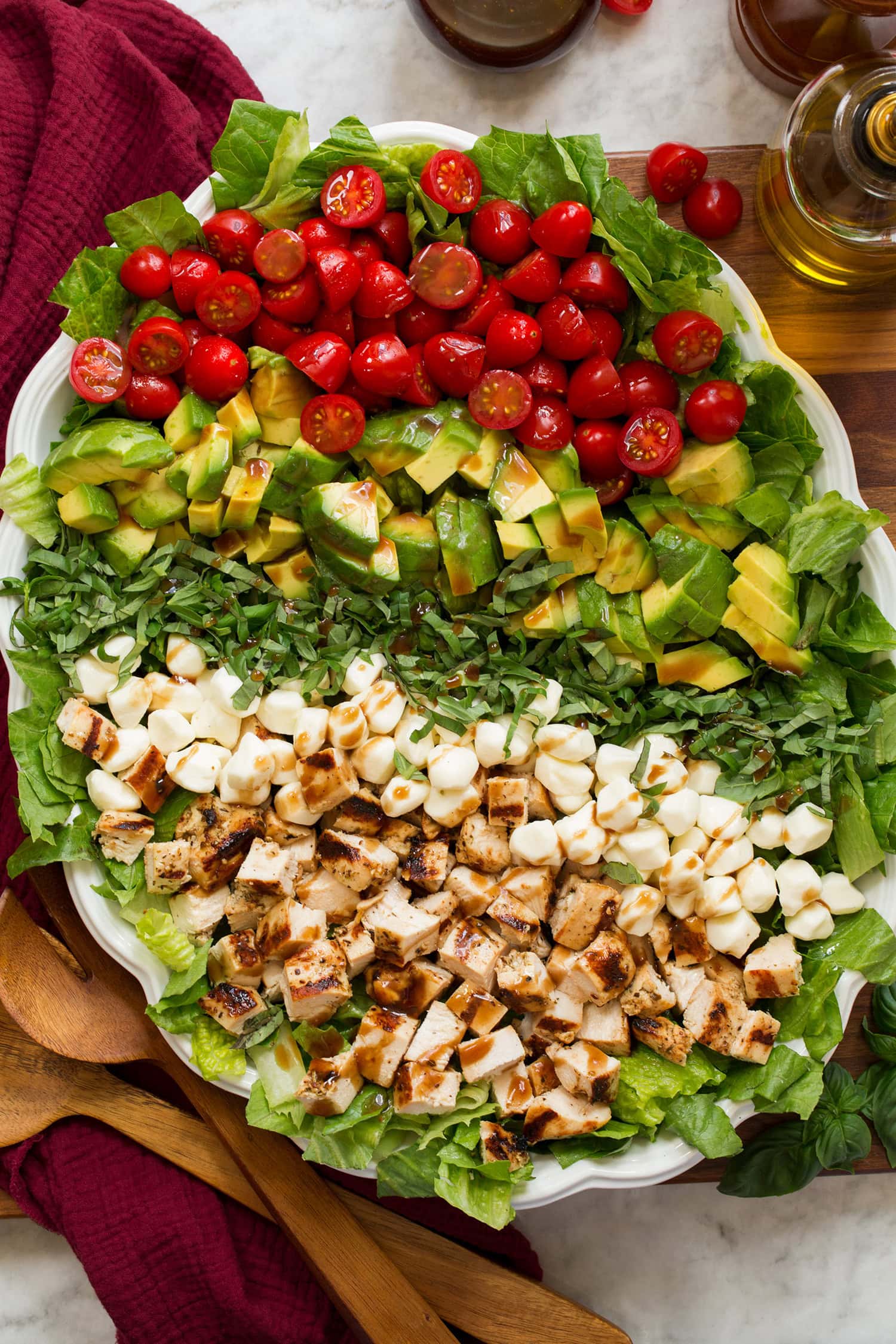 Chicken Caprese Chopped Salad - Cooking Classy