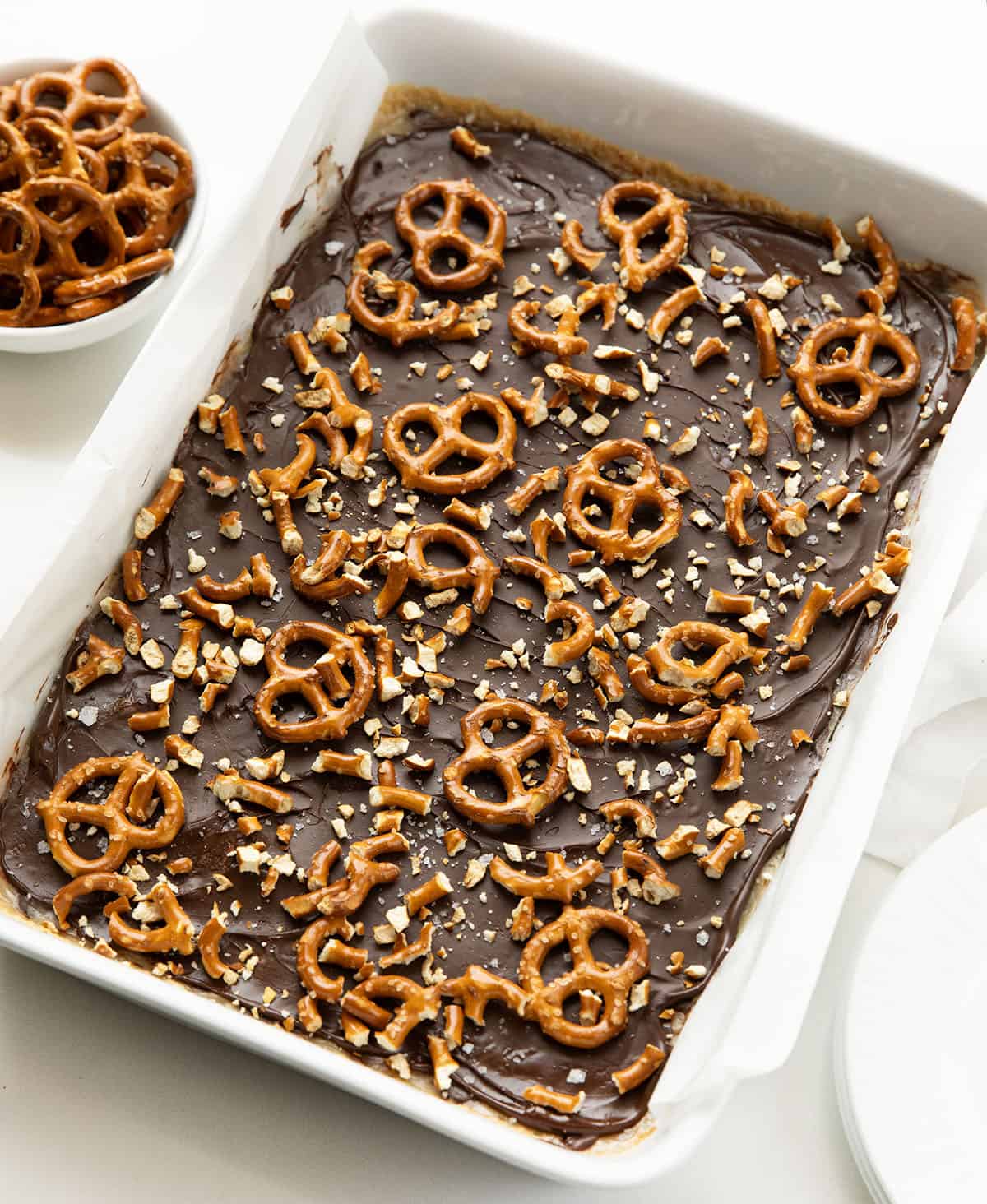 Salted Caramel Pretzel Bars