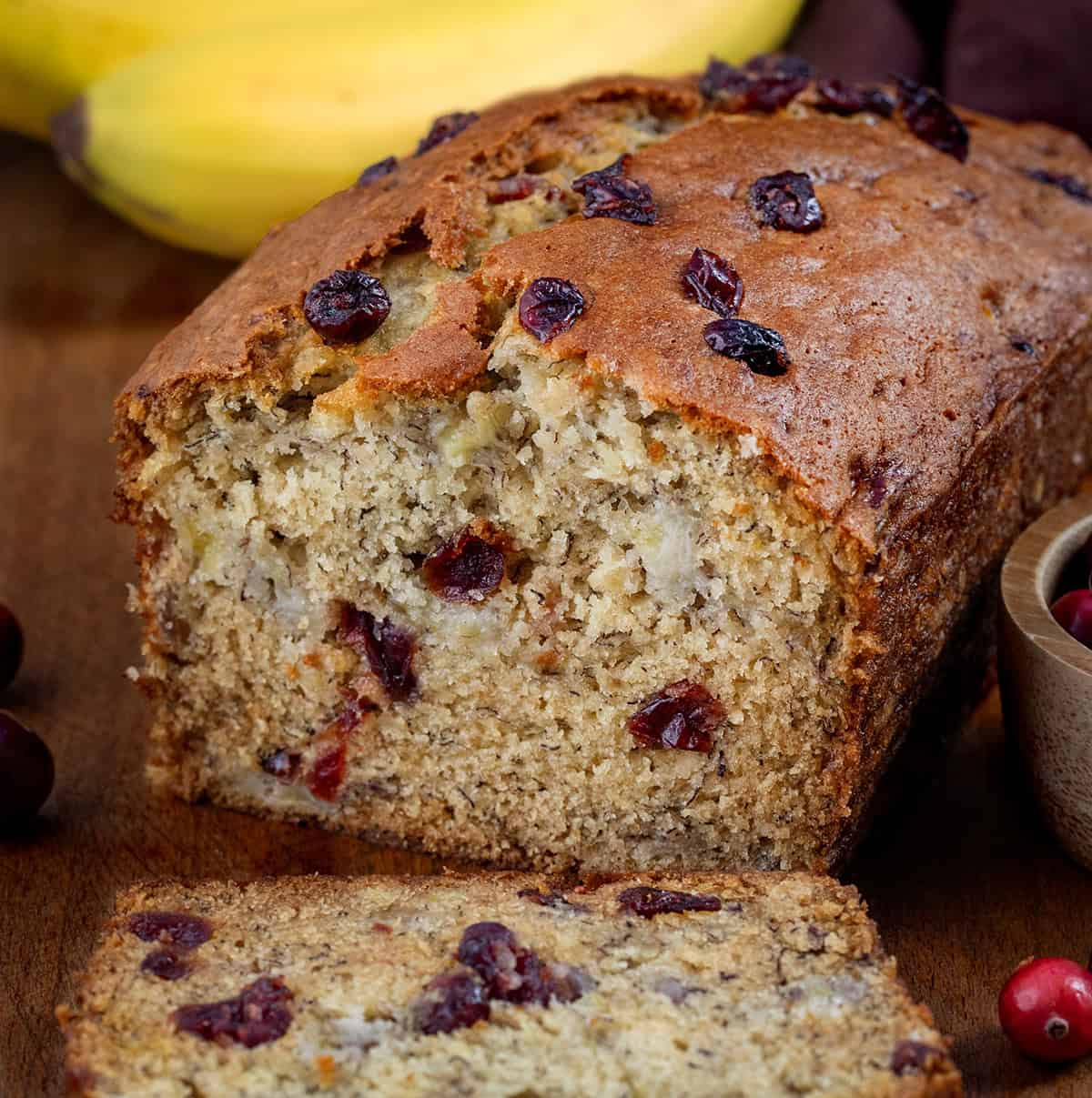 Cranberry Banana Bread