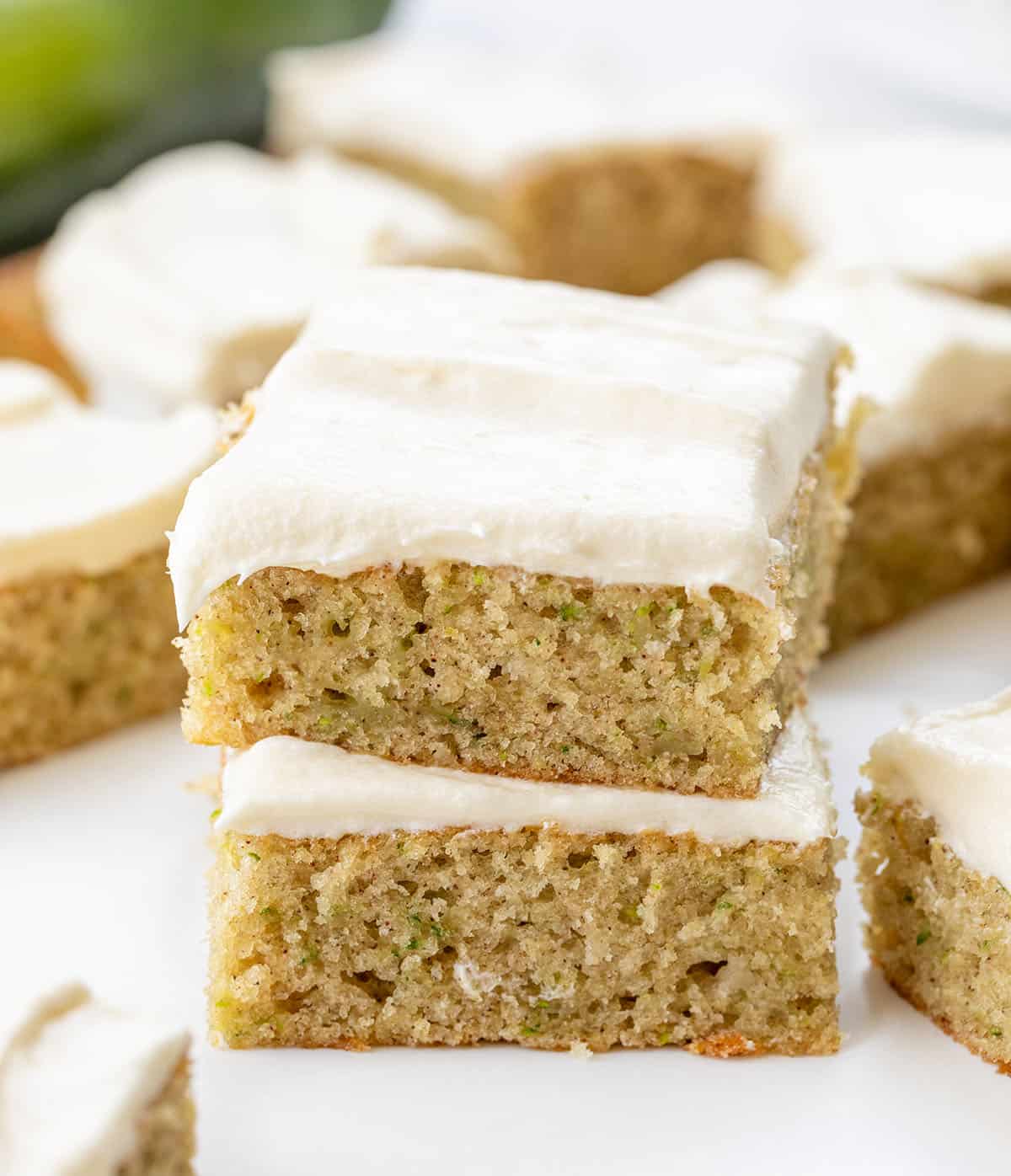 Zucchini Bars with Cream Cheese Frosting