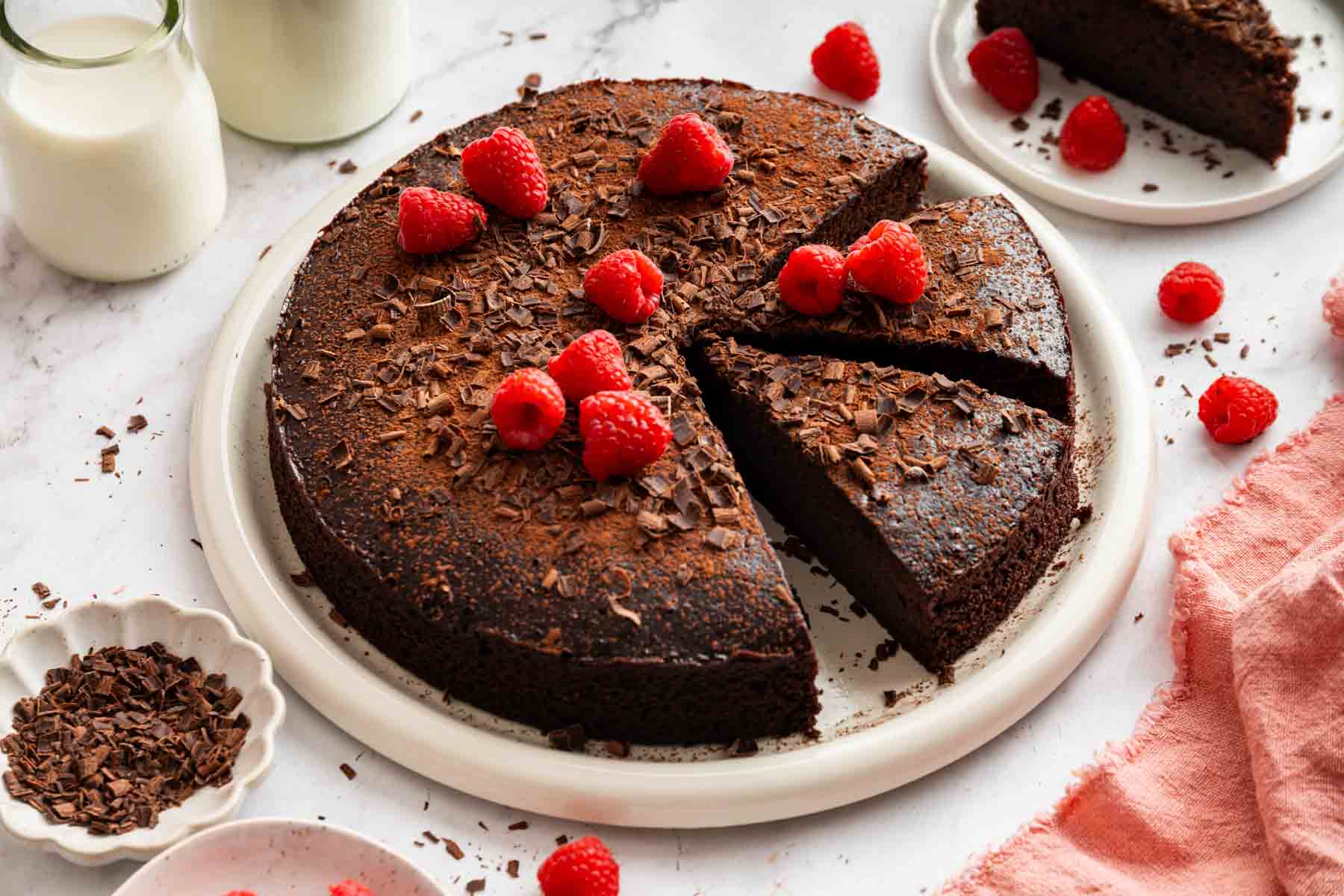 French Chocolate Yogurt Cake