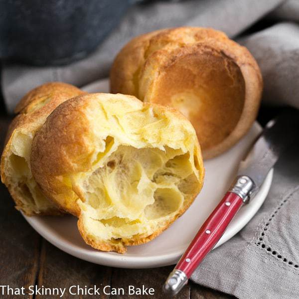Perfect Popover Recipe - With Tips! - That Skinny Chick Can Bake