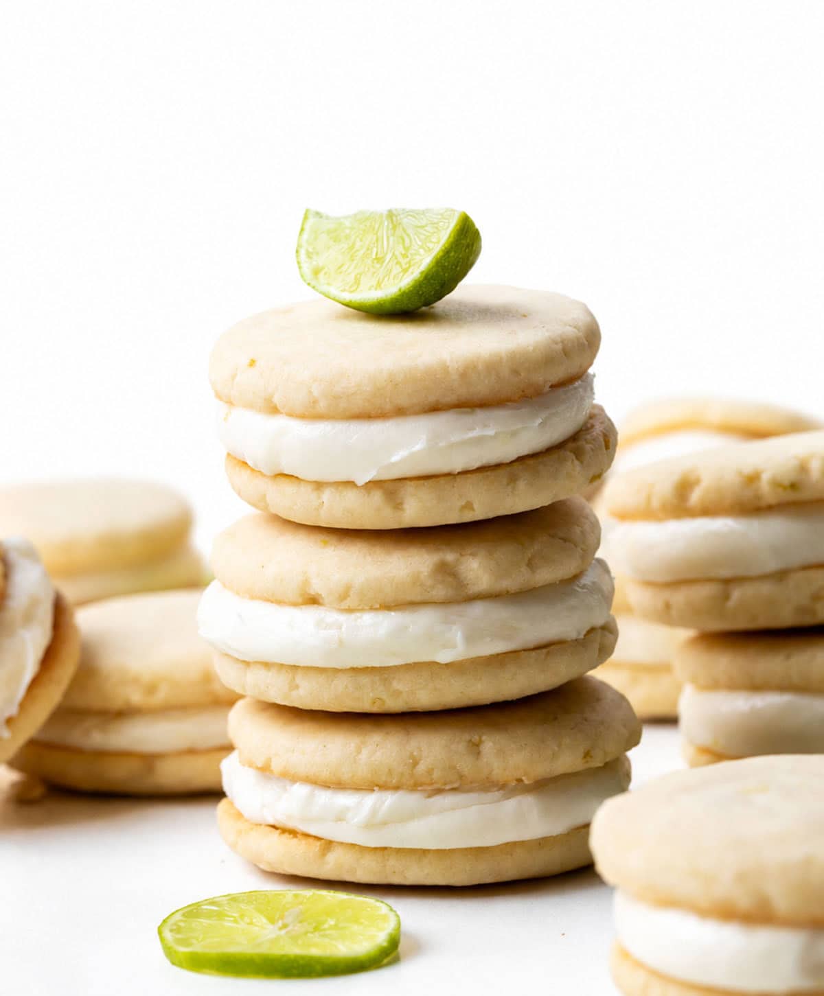 Key Lime Sandwich Cookies