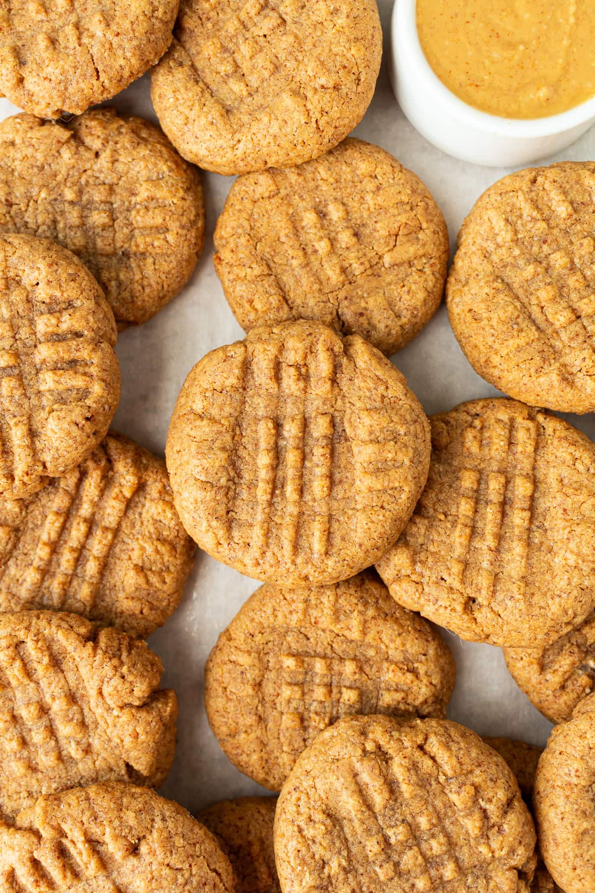 Easy Flourless Almond Butter Cookies (Just 3 Ingredients!)