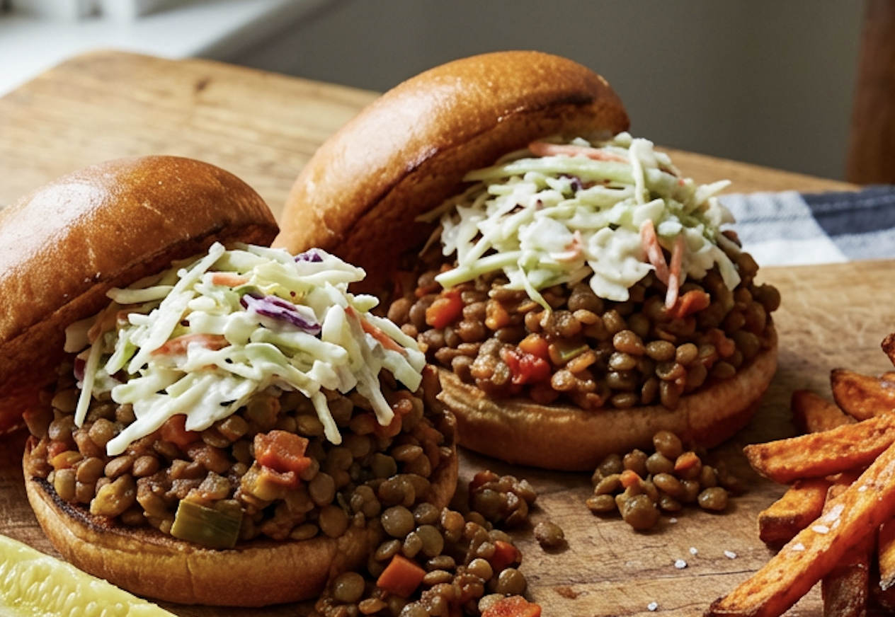 Family-Friendly Lentil Sloppy Joes