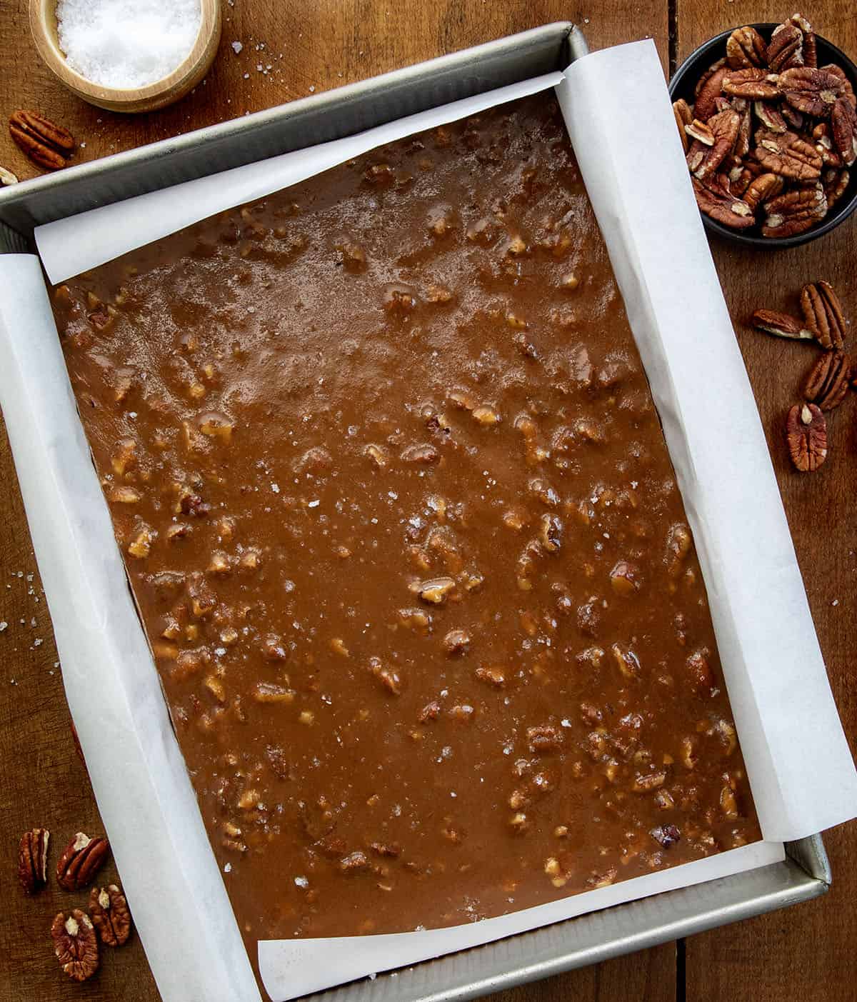Soft Salted Pecan Caramels