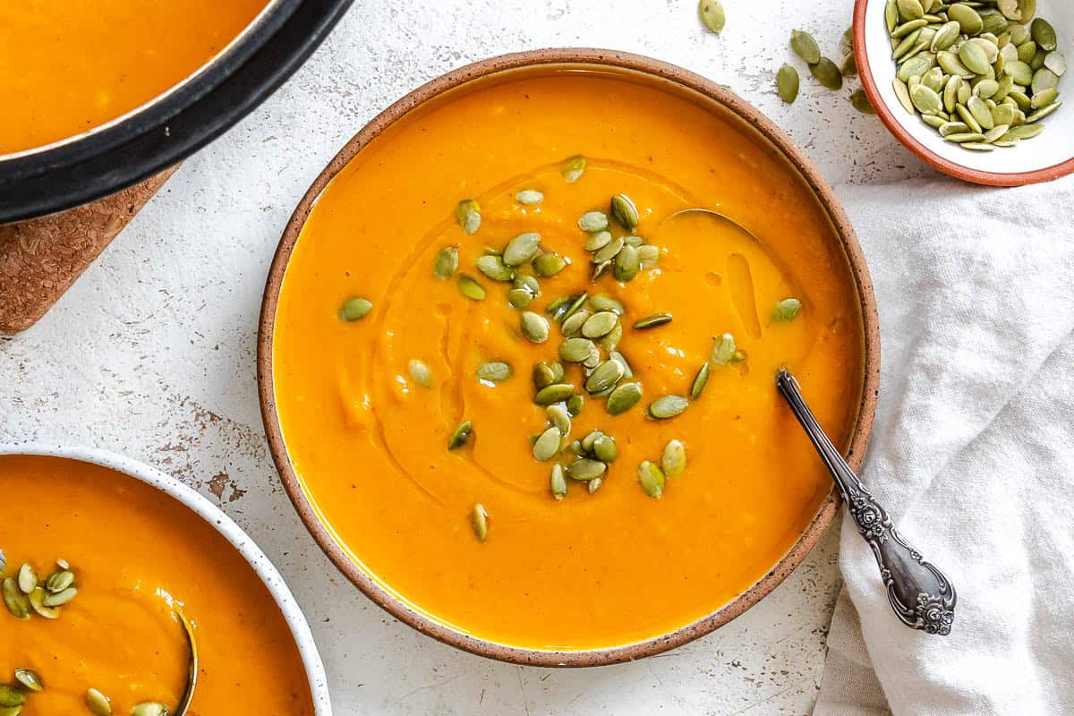 Easy Sweet Potato Pumpkin Soup