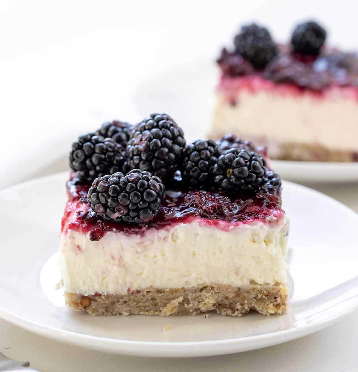 Blackberry Cream Cheese Bars (Blackberry Jamboree)